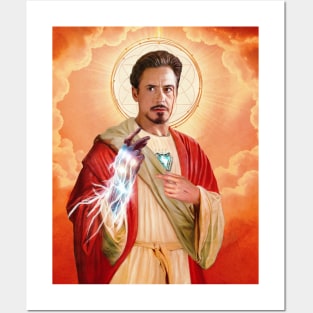 Saint IronMan Posters and Art